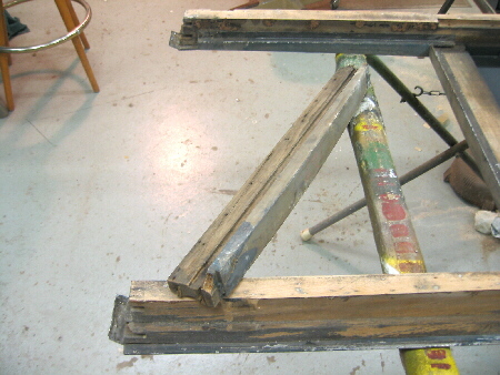 top pieces to door...sad shape