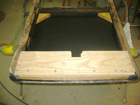 Installing lower braces