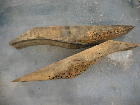 Digging out Rotten Wood