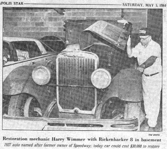 1927 8 Cylinder  7 Passenger Sedan